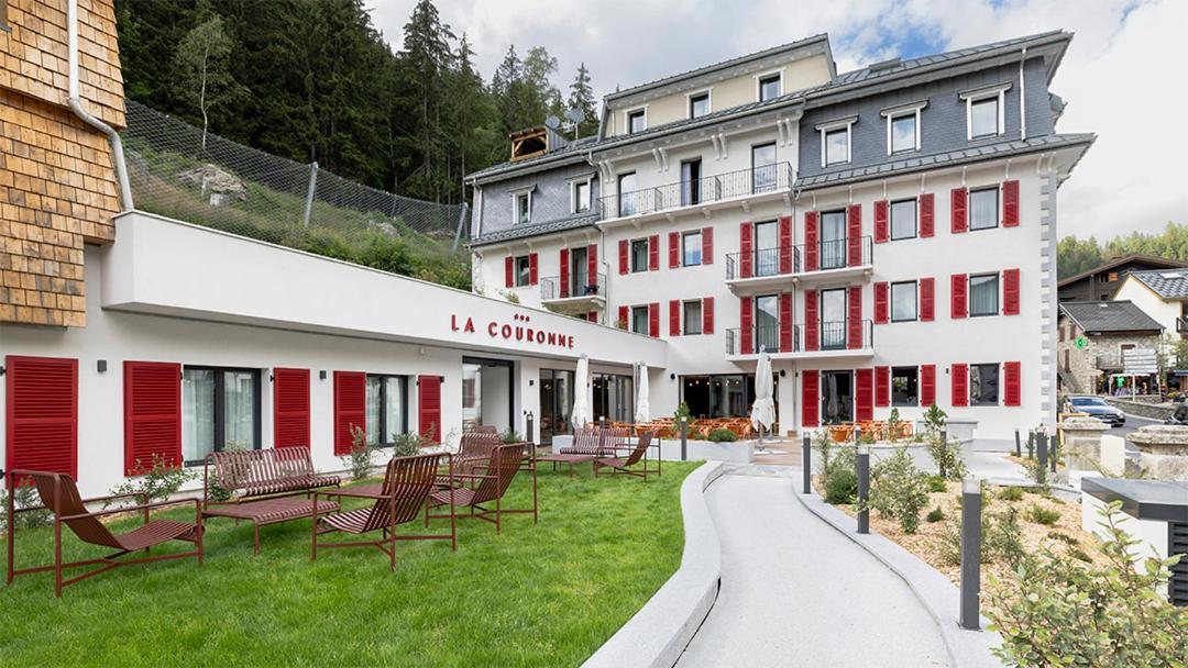 Hôtel de la Couronne Chamonix Exterior foto